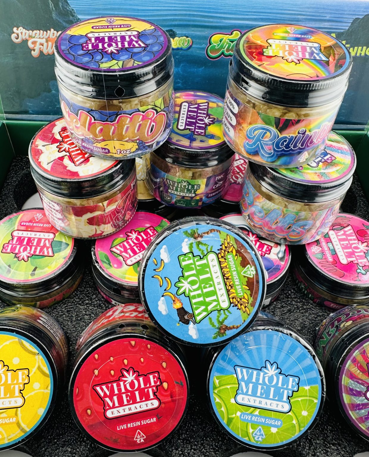 D01 Whole Melt Live Resin Sugar 16oz (16/Cas)