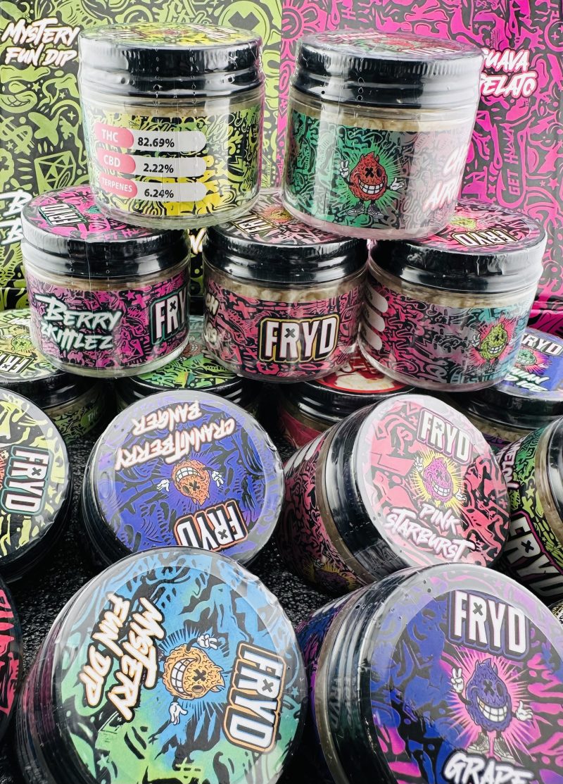 D08 FRYD Premium Live Resin Sugar 16oz (16/Case)