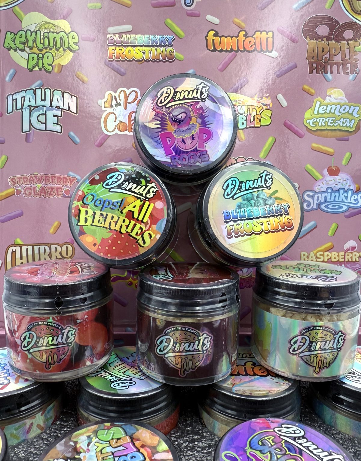 D06 Donut Live Resin Sugar 16OZ (16/Case)