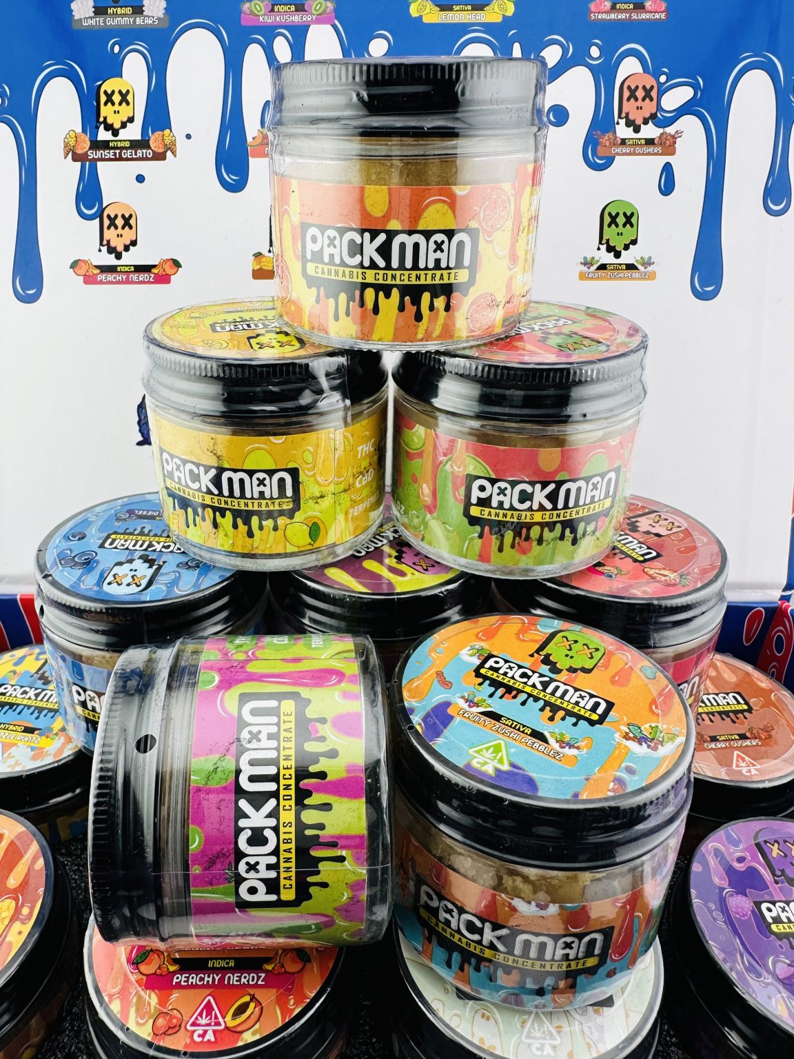 D04 Packman Live Resin Sugar 160Z (16/Case)